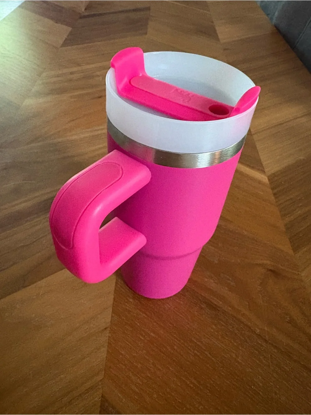 Stanley Hot Pink Travel Tumbler